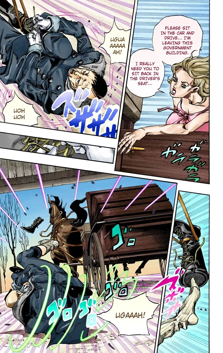 JoJo's Bizarre Adventure Steel Ball Run Colored Manga, chapter 72, page 32