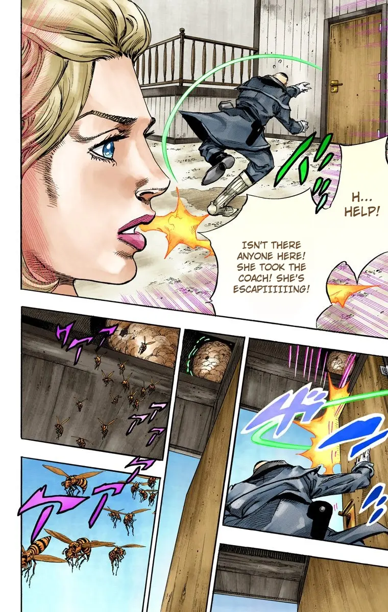 JoJo's Bizarre Adventure Steel Ball Run Colored Manga, chapter 72, page 33