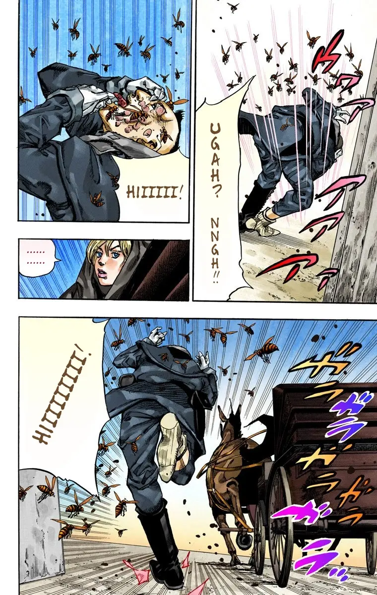 JoJo's Bizarre Adventure Steel Ball Run Colored Manga, chapter 72, page 35