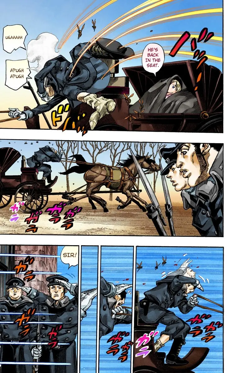JoJo's Bizarre Adventure Steel Ball Run Colored Manga, chapter 72, page 36