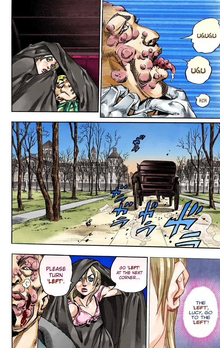 JoJo's Bizarre Adventure Steel Ball Run Colored Manga, chapter 72, page 37