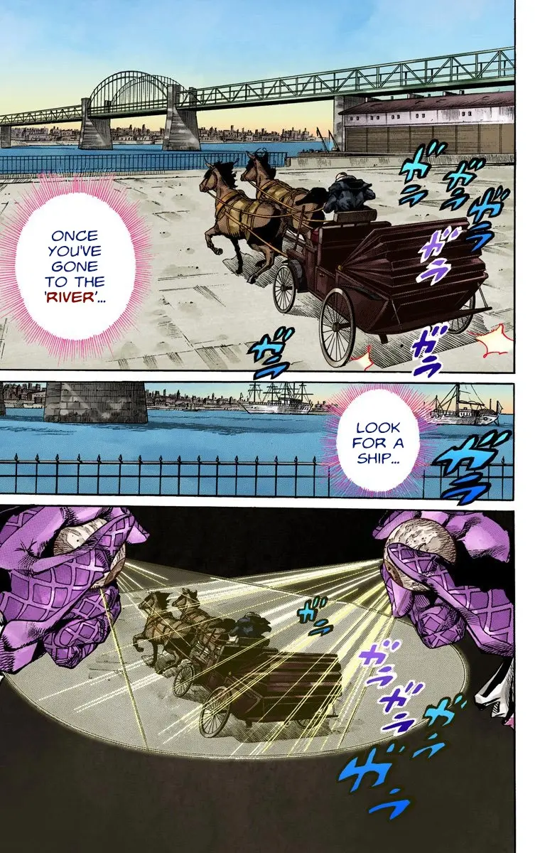 JoJo's Bizarre Adventure Steel Ball Run Colored Manga, chapter 72, page 40