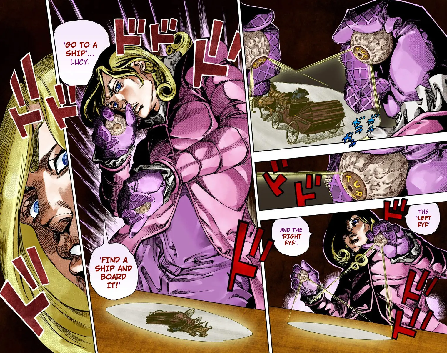 JoJo's Bizarre Adventure Steel Ball Run Colored Manga, chapter 72, page 41
