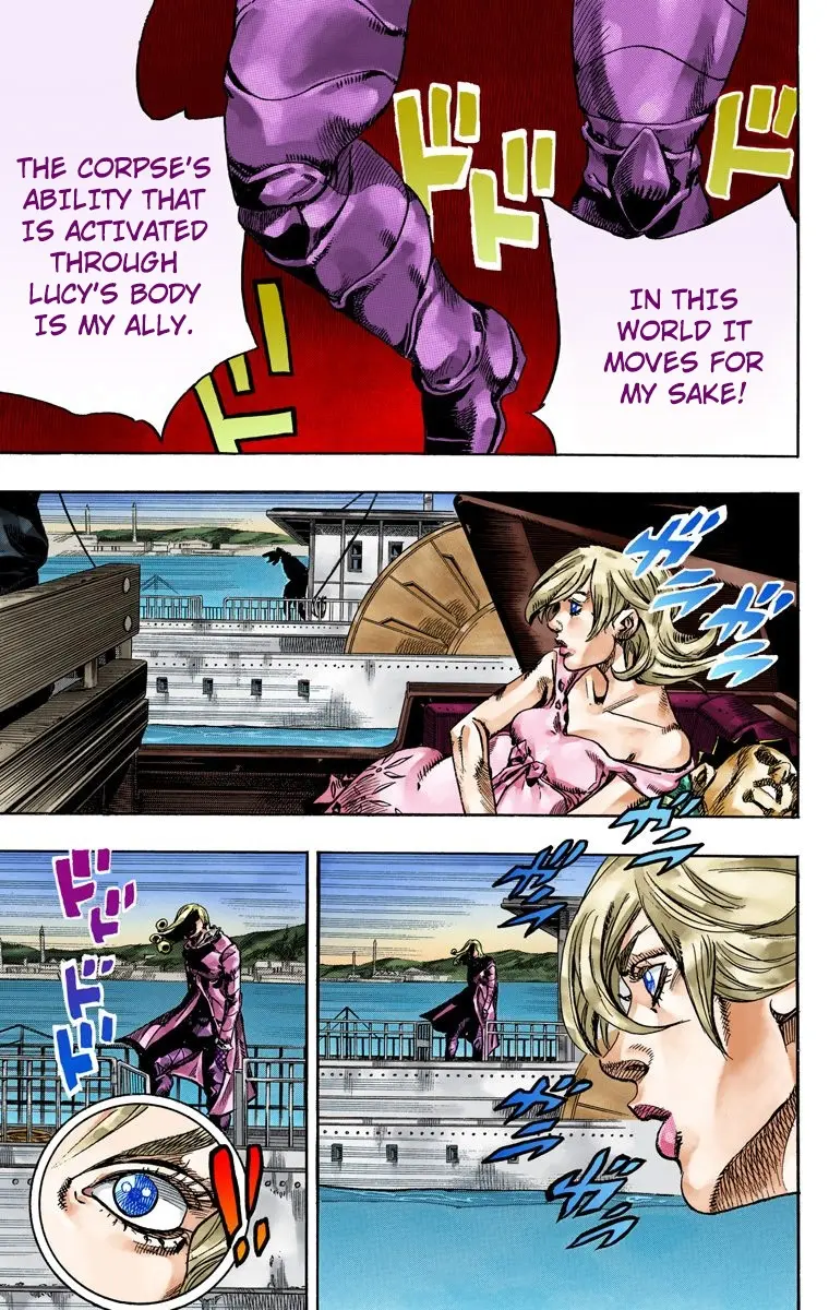 JoJo's Bizarre Adventure Steel Ball Run Colored Manga, chapter 72, page 43
