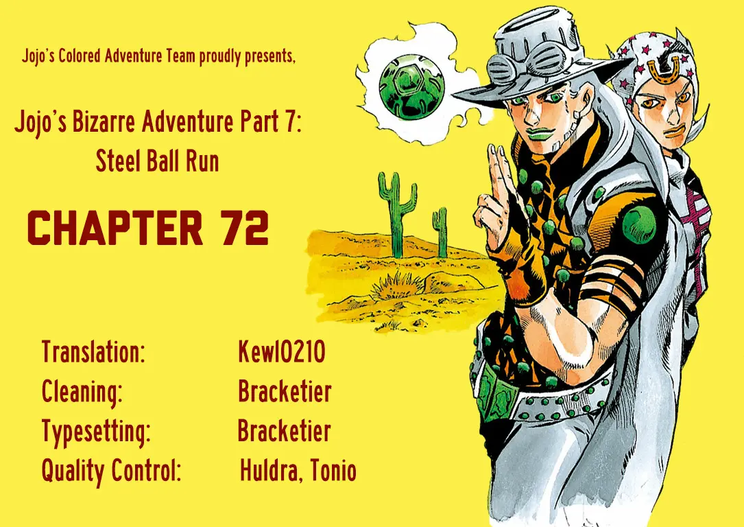 JoJo's Bizarre Adventure Steel Ball Run Colored Manga, chapter 72, page 47