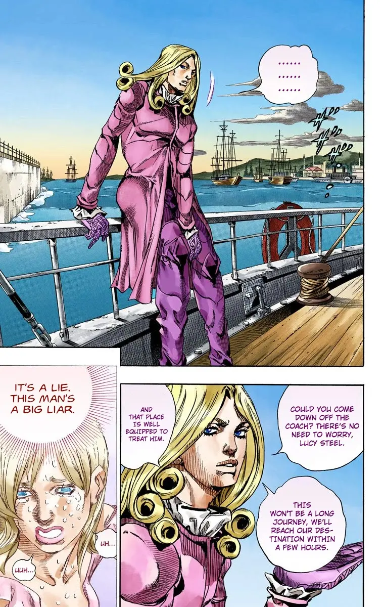 JoJo's Bizarre Adventure Steel Ball Run Colored Manga, chapter 73, page 6