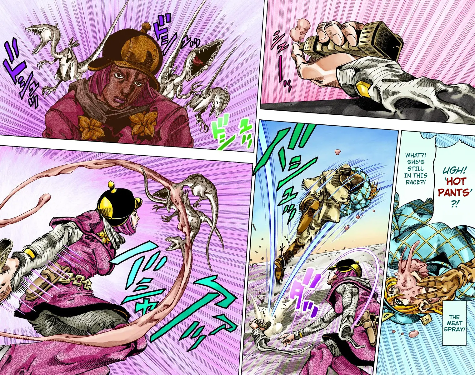 JoJo's Bizarre Adventure Steel Ball Run Colored Manga, chapter 73, page 25