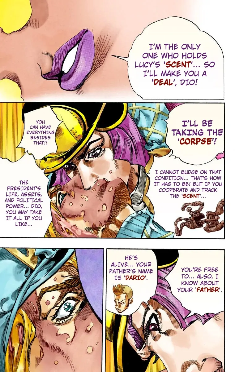 JoJo's Bizarre Adventure Steel Ball Run Colored Manga, chapter 73, page 31
