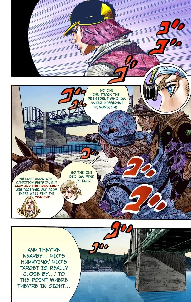 JoJo's Bizarre Adventure Steel Ball Run Colored Manga, chapter 73, page 36
