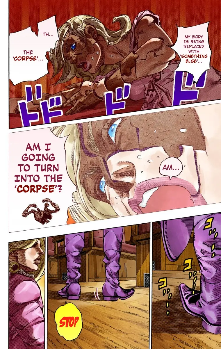 JoJo's Bizarre Adventure Steel Ball Run Colored Manga, chapter 74, page 14