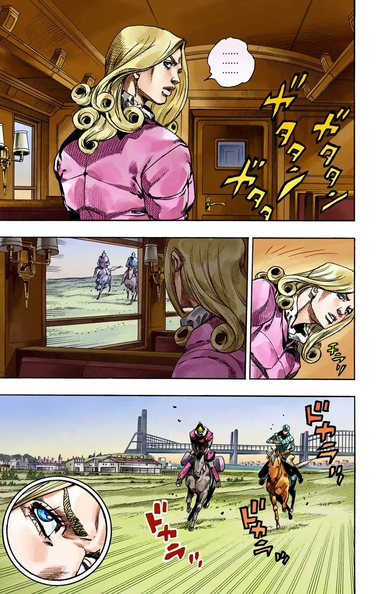 JoJo's Bizarre Adventure Steel Ball Run Colored Manga, chapter 74, page 15