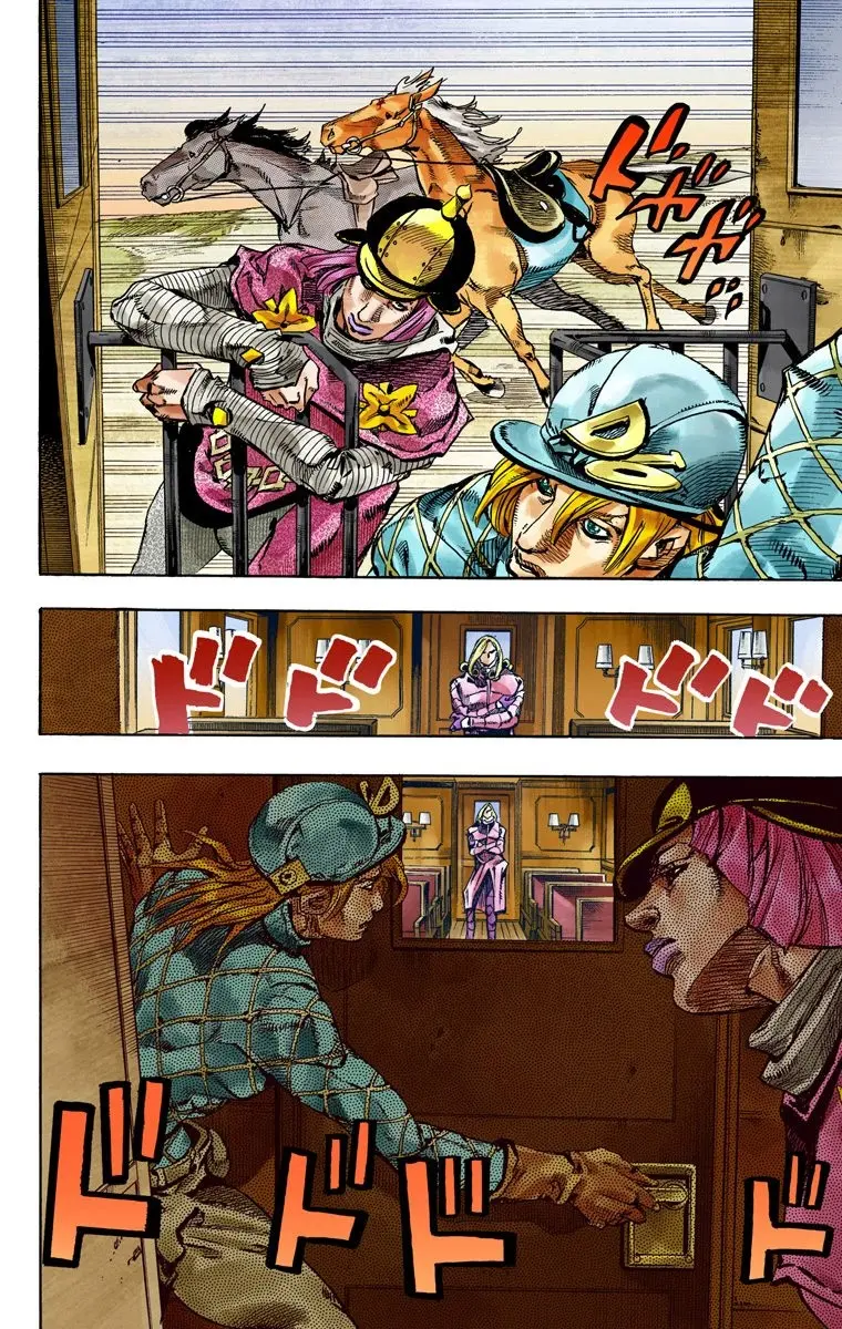 JoJo's Bizarre Adventure Steel Ball Run Colored Manga, chapter 74, page 18