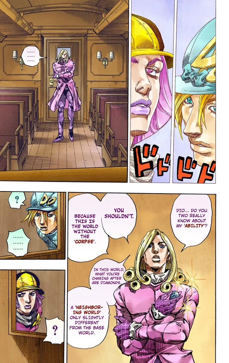 JoJo's Bizarre Adventure Steel Ball Run Colored Manga, chapter 74, page 19
