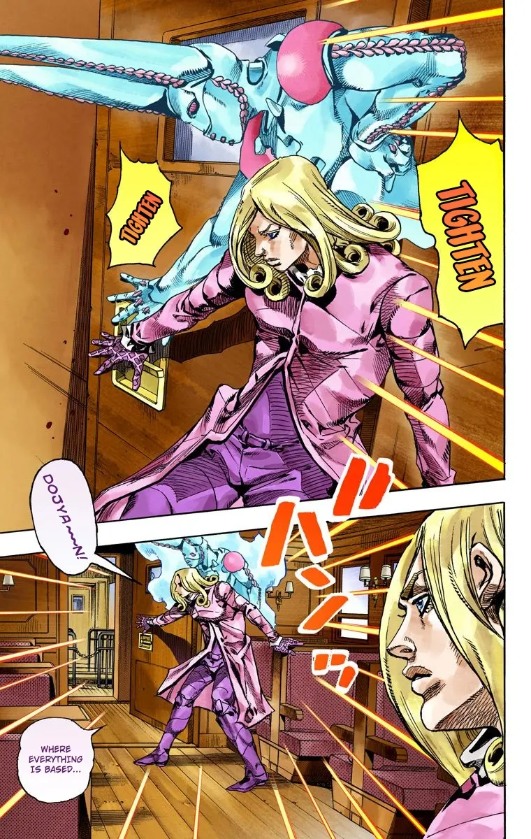JoJo's Bizarre Adventure Steel Ball Run Colored Manga, chapter 74, page 21