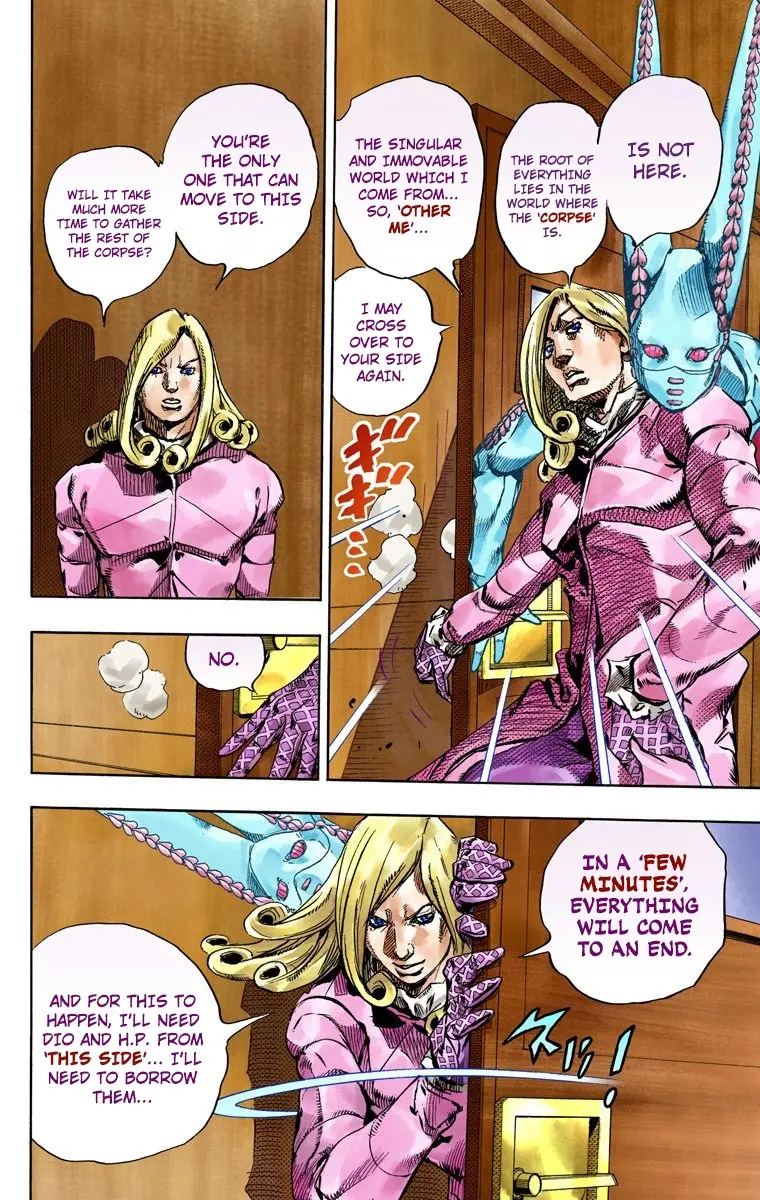 JoJo's Bizarre Adventure Steel Ball Run Colored Manga, chapter 74, page 22