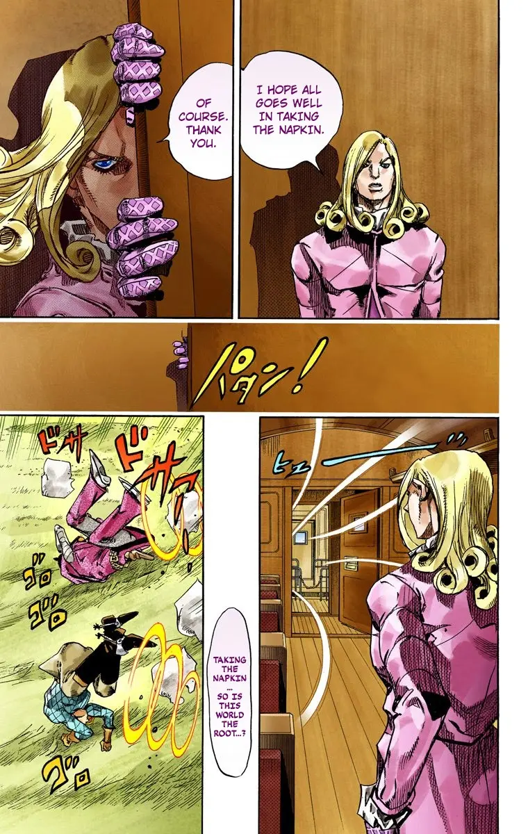 JoJo's Bizarre Adventure Steel Ball Run Colored Manga, chapter 74, page 23