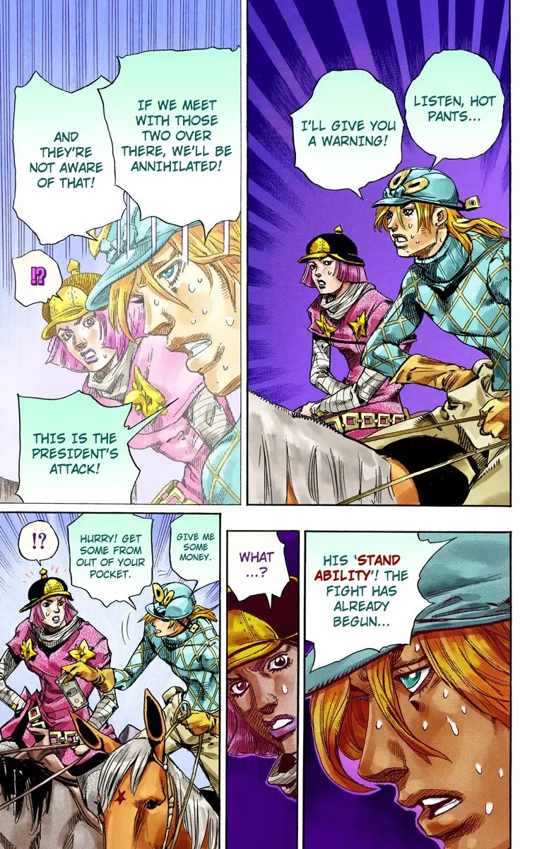 JoJo's Bizarre Adventure Steel Ball Run Colored Manga, chapter 74, page 26