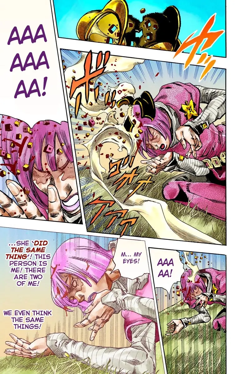JoJo's Bizarre Adventure Steel Ball Run Colored Manga, chapter 74, page 36