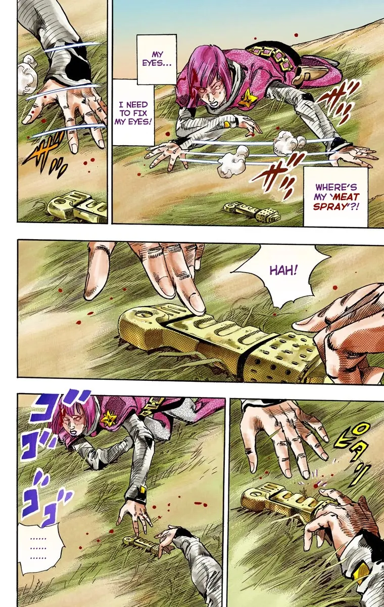 JoJo's Bizarre Adventure Steel Ball Run Colored Manga, chapter 74, page 37
