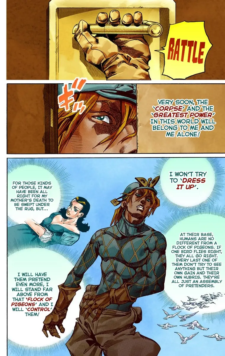 JoJo's Bizarre Adventure Steel Ball Run Colored Manga, chapter 75, page 6
