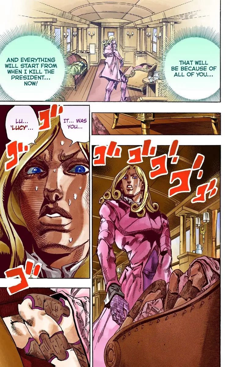 JoJo's Bizarre Adventure Steel Ball Run Colored Manga, chapter 75, page 7