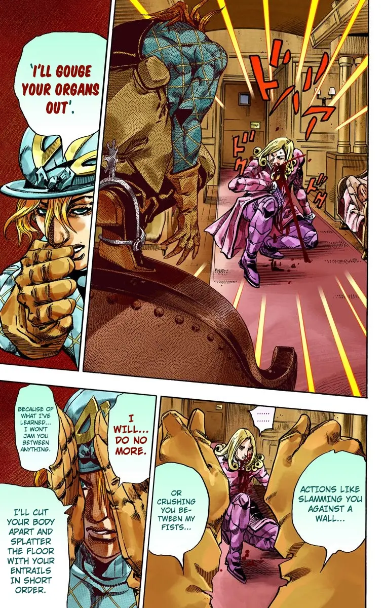 JoJo's Bizarre Adventure Steel Ball Run Colored Manga, chapter 75, page 12