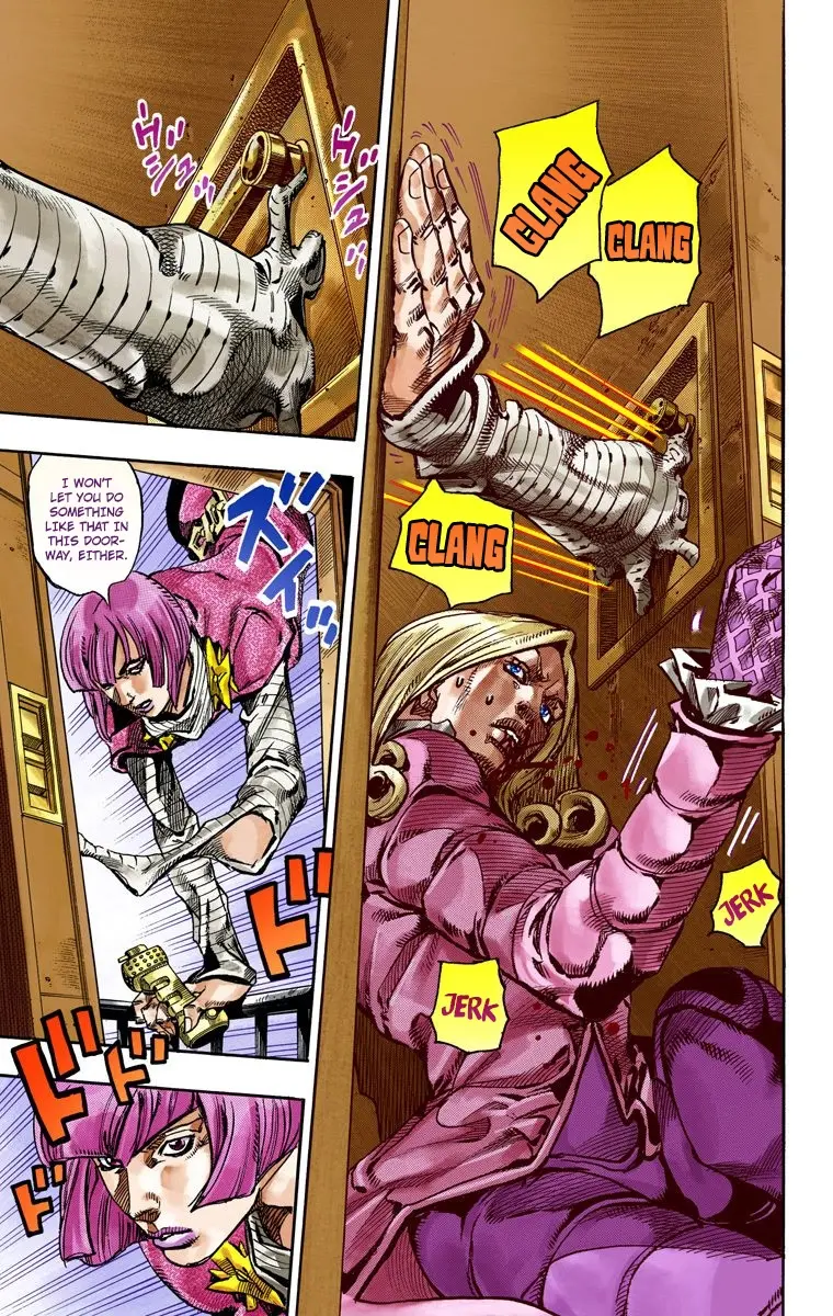 JoJo's Bizarre Adventure Steel Ball Run Colored Manga, chapter 75, page 14