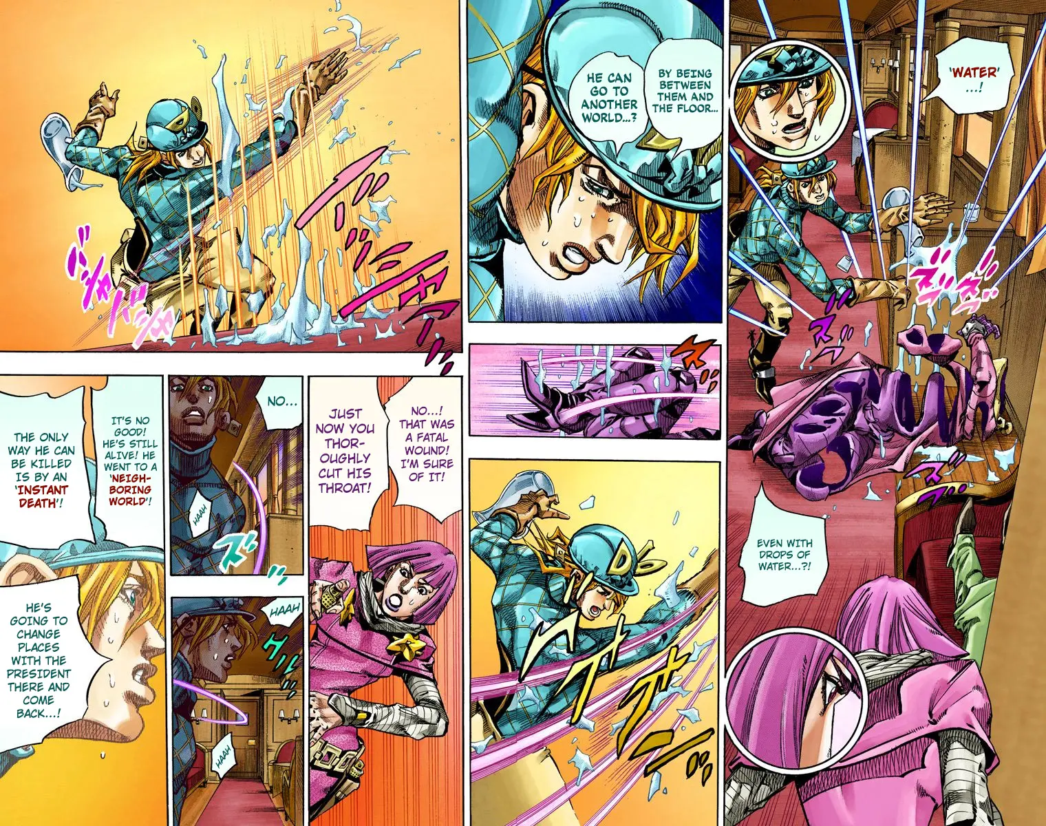 JoJo's Bizarre Adventure Steel Ball Run Colored Manga, chapter 75, page 24