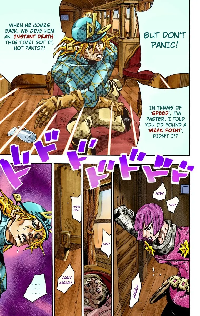 JoJo's Bizarre Adventure Steel Ball Run Colored Manga, chapter 75, page 26