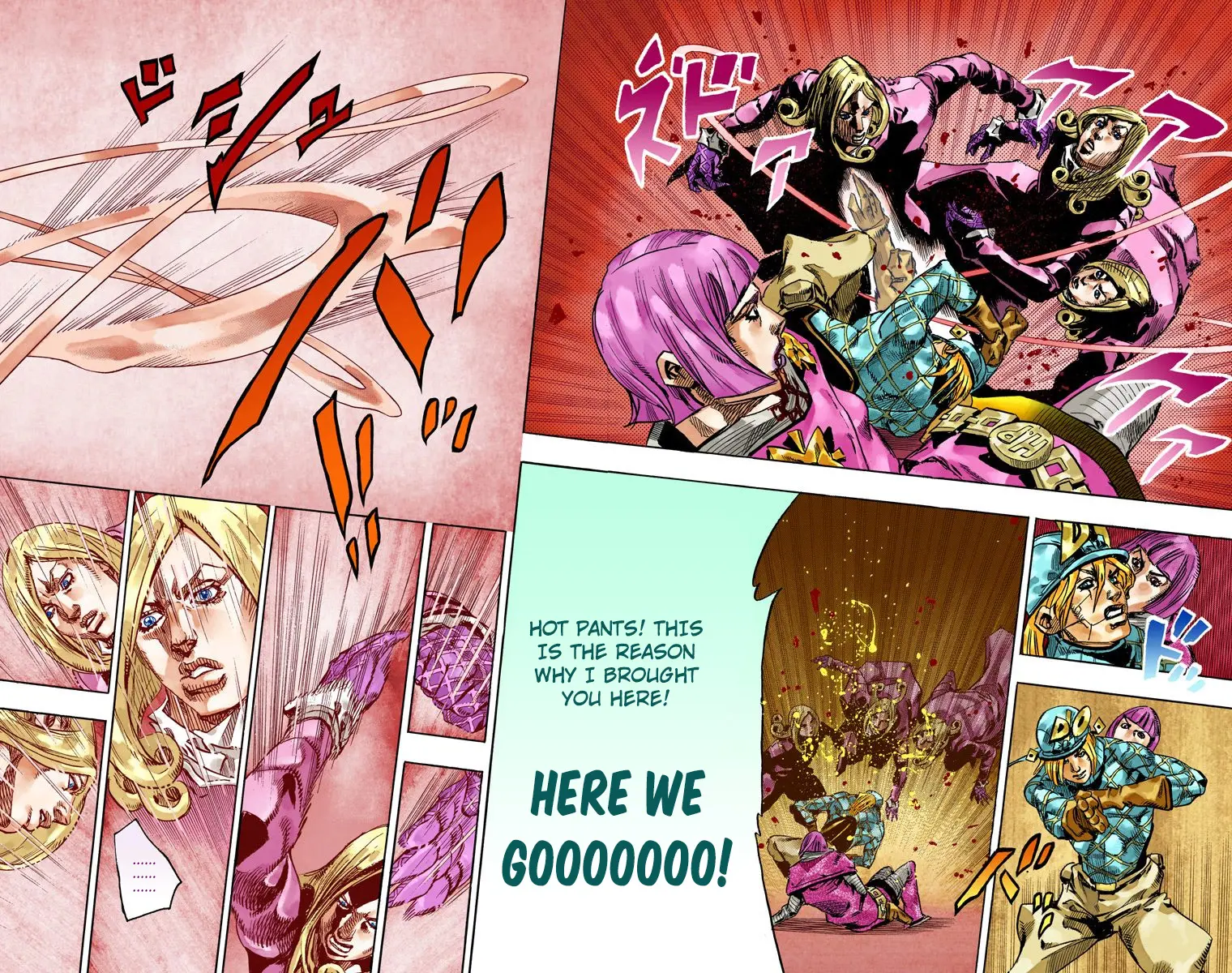 JoJo's Bizarre Adventure Steel Ball Run Colored Manga, chapter 75, page 32