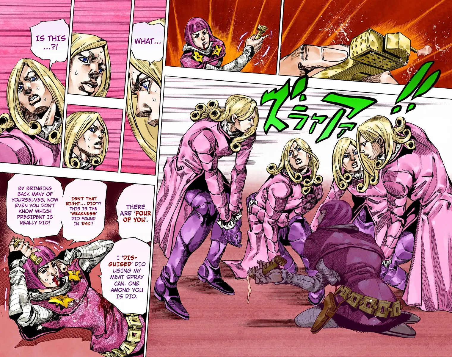 JoJo's Bizarre Adventure Steel Ball Run Colored Manga, chapter 75, page 33