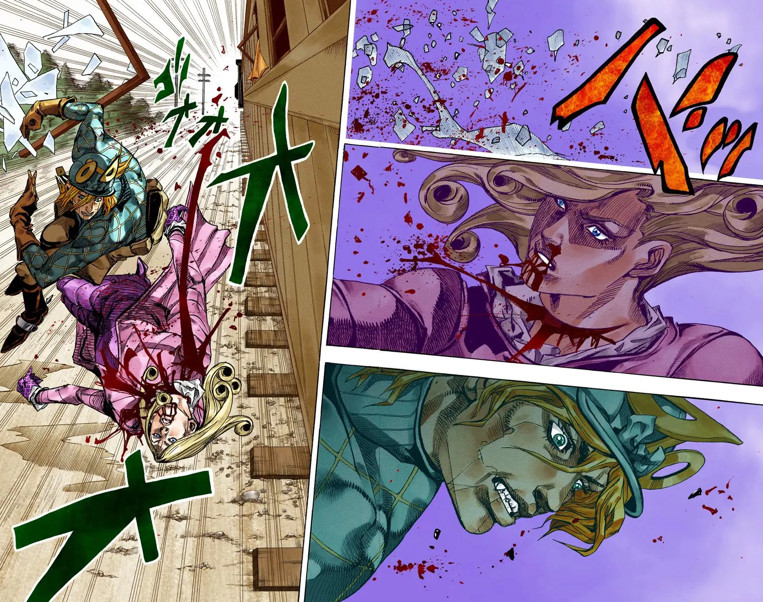 JoJo's Bizarre Adventure Steel Ball Run Colored Manga, chapter 76, page 3