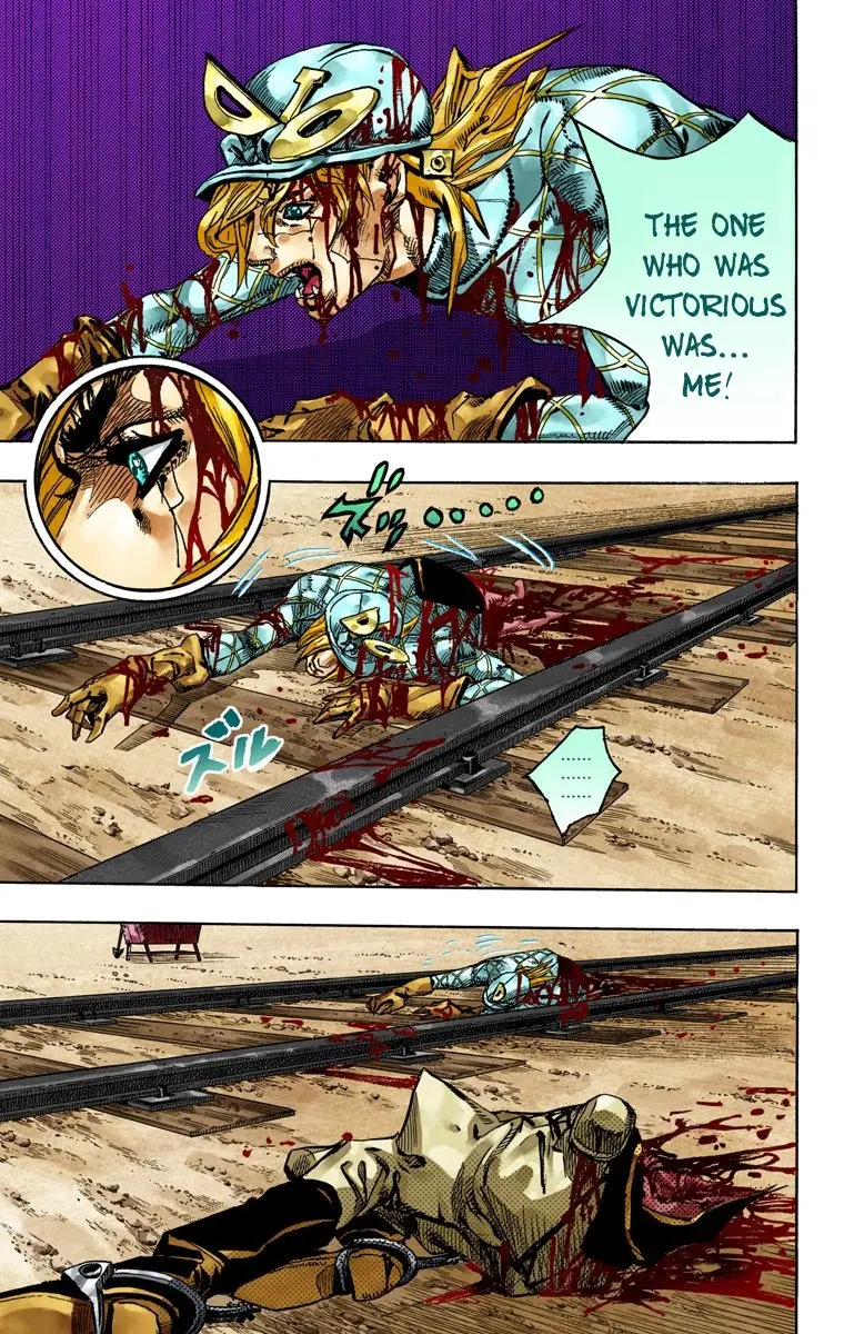 JoJo's Bizarre Adventure Steel Ball Run Colored Manga, chapter 76, page 10