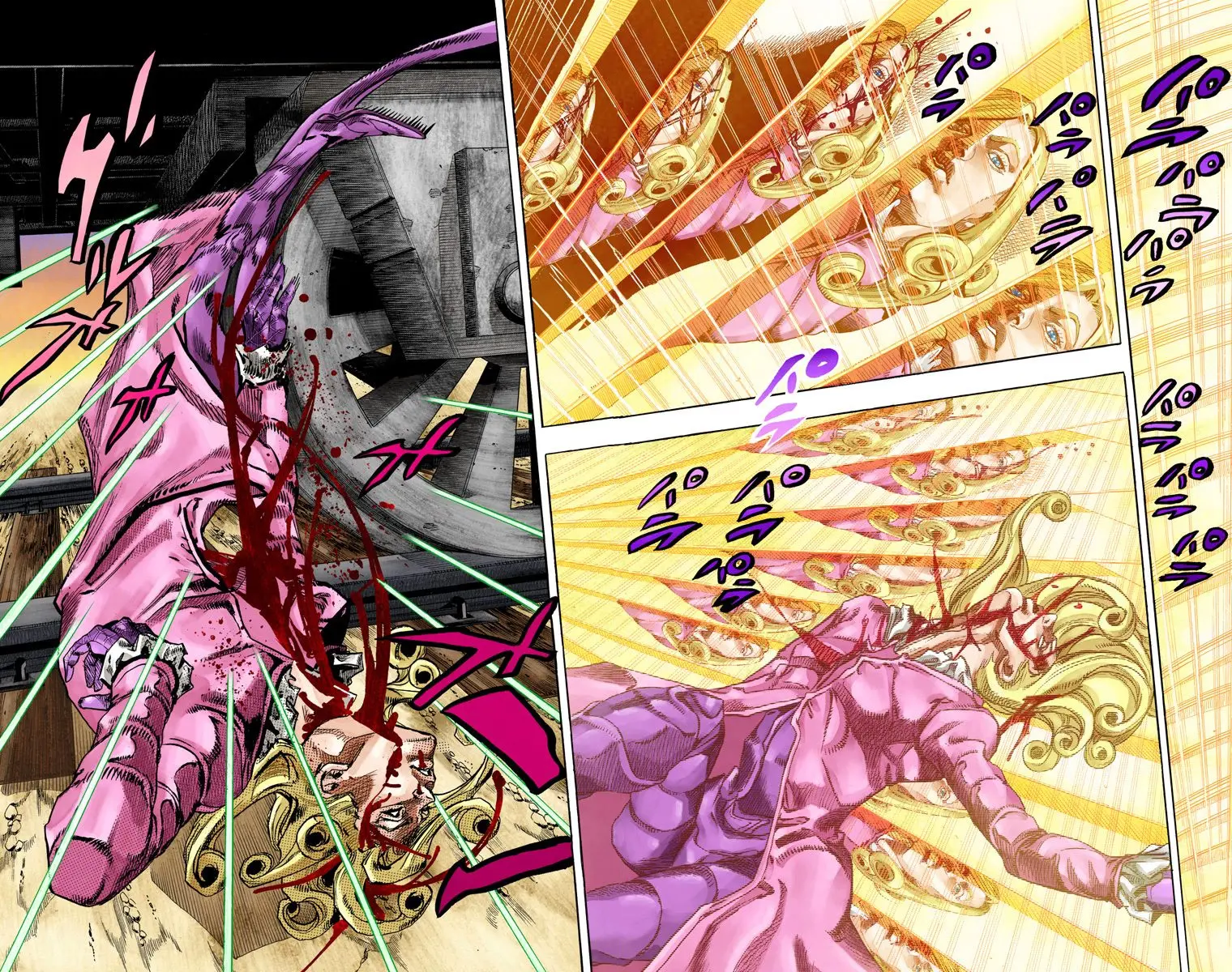 JoJo's Bizarre Adventure Steel Ball Run Colored Manga, chapter 77, page 4