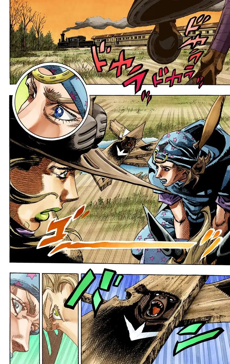 JoJo's Bizarre Adventure Steel Ball Run Colored Manga, chapter 77, page 26