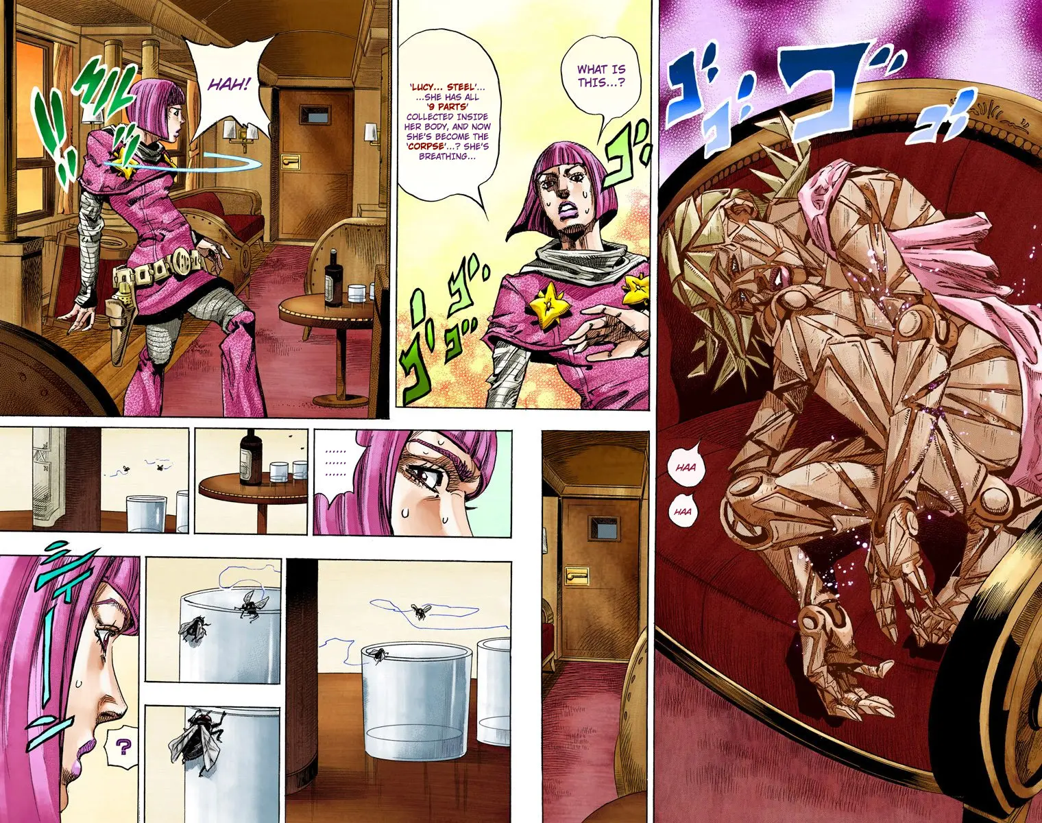 JoJo's Bizarre Adventure Steel Ball Run Colored Manga, chapter 77, page 28