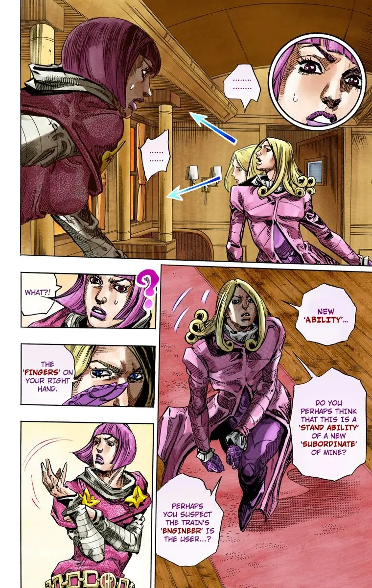 JoJo's Bizarre Adventure Steel Ball Run Colored Manga, chapter 77, page 33