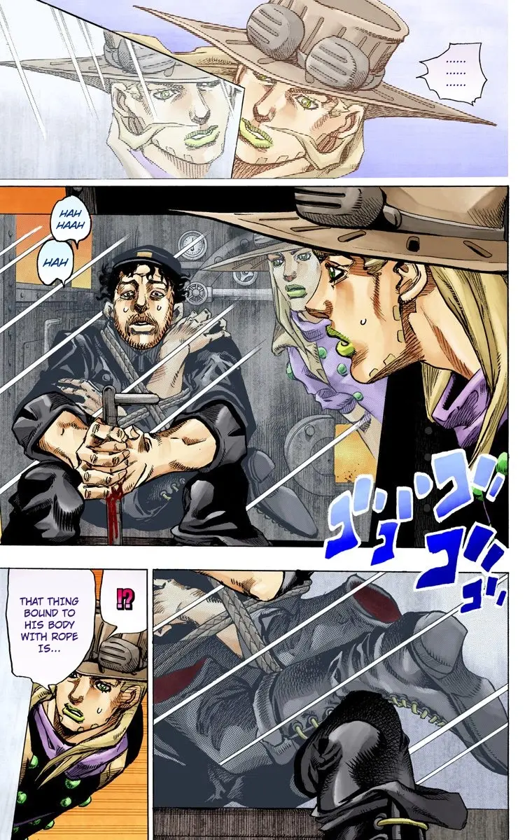JoJo's Bizarre Adventure Steel Ball Run Colored Manga, chapter 78, page 14