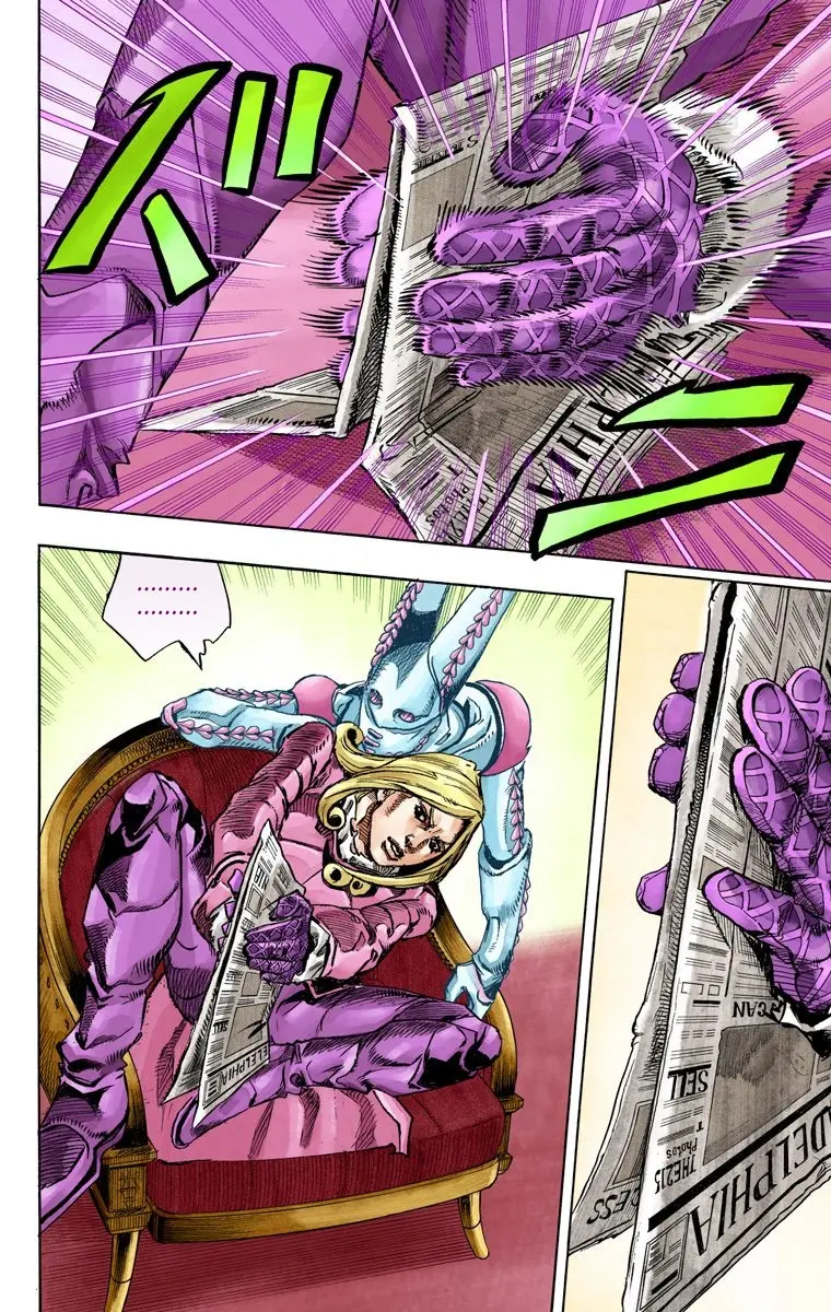 JoJo's Bizarre Adventure Steel Ball Run Colored Manga, chapter 78, page 28
