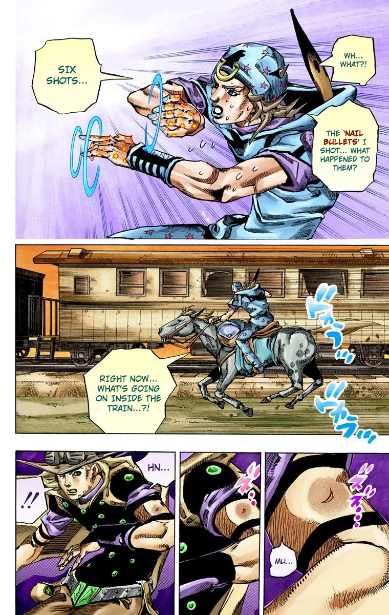 JoJo's Bizarre Adventure Steel Ball Run Colored Manga, chapter 78, page 40