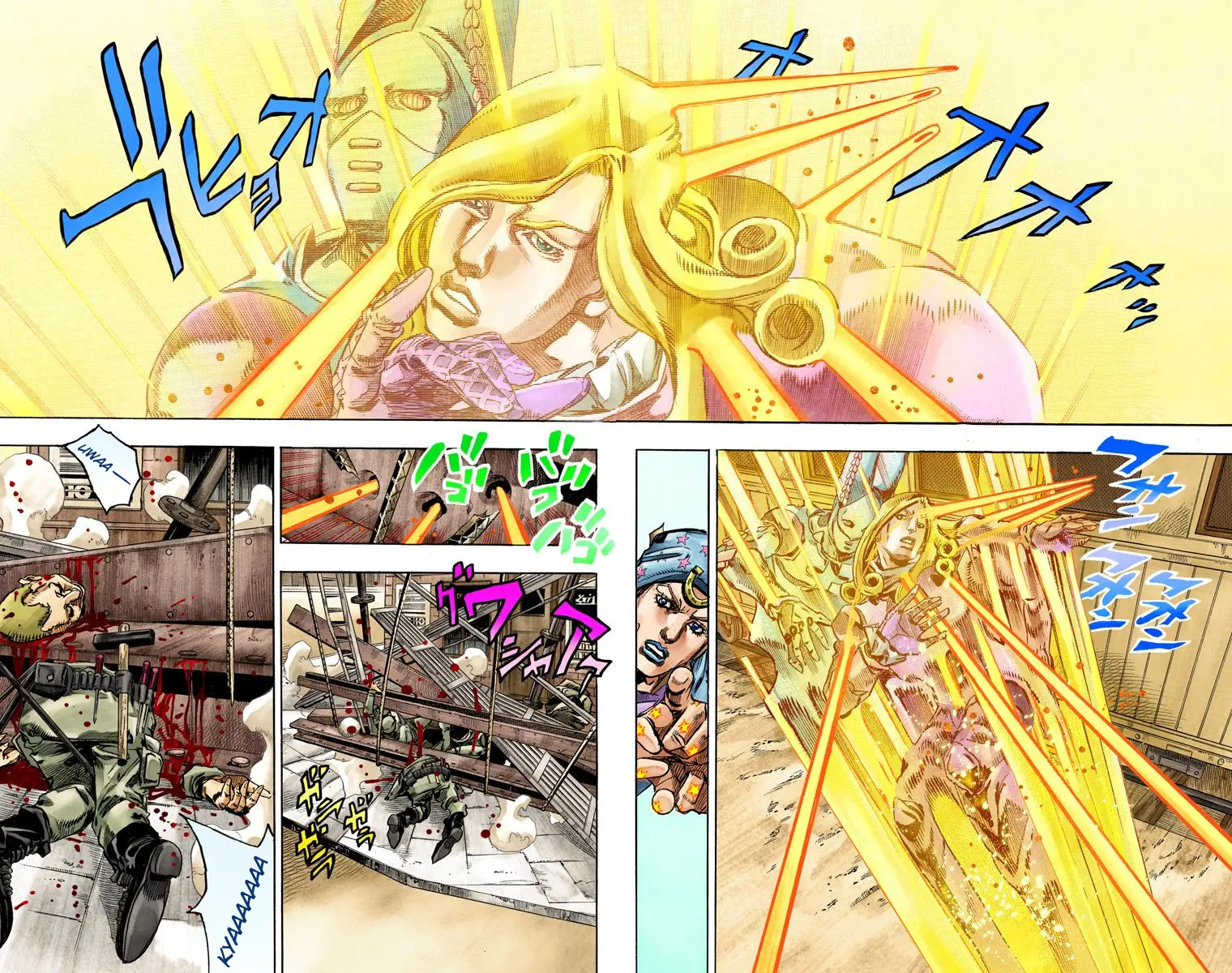 JoJo's Bizarre Adventure Steel Ball Run Colored Manga, chapter 79, page 9