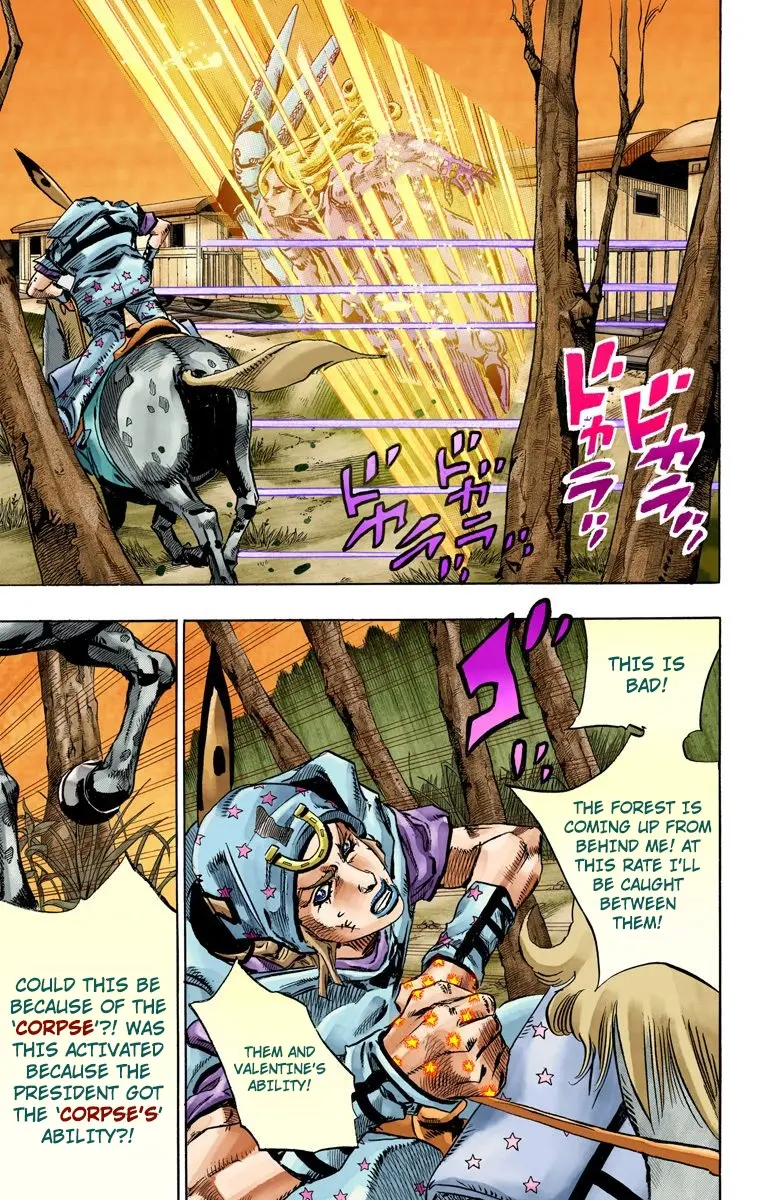 JoJo's Bizarre Adventure Steel Ball Run Colored Manga, chapter 79, page 13