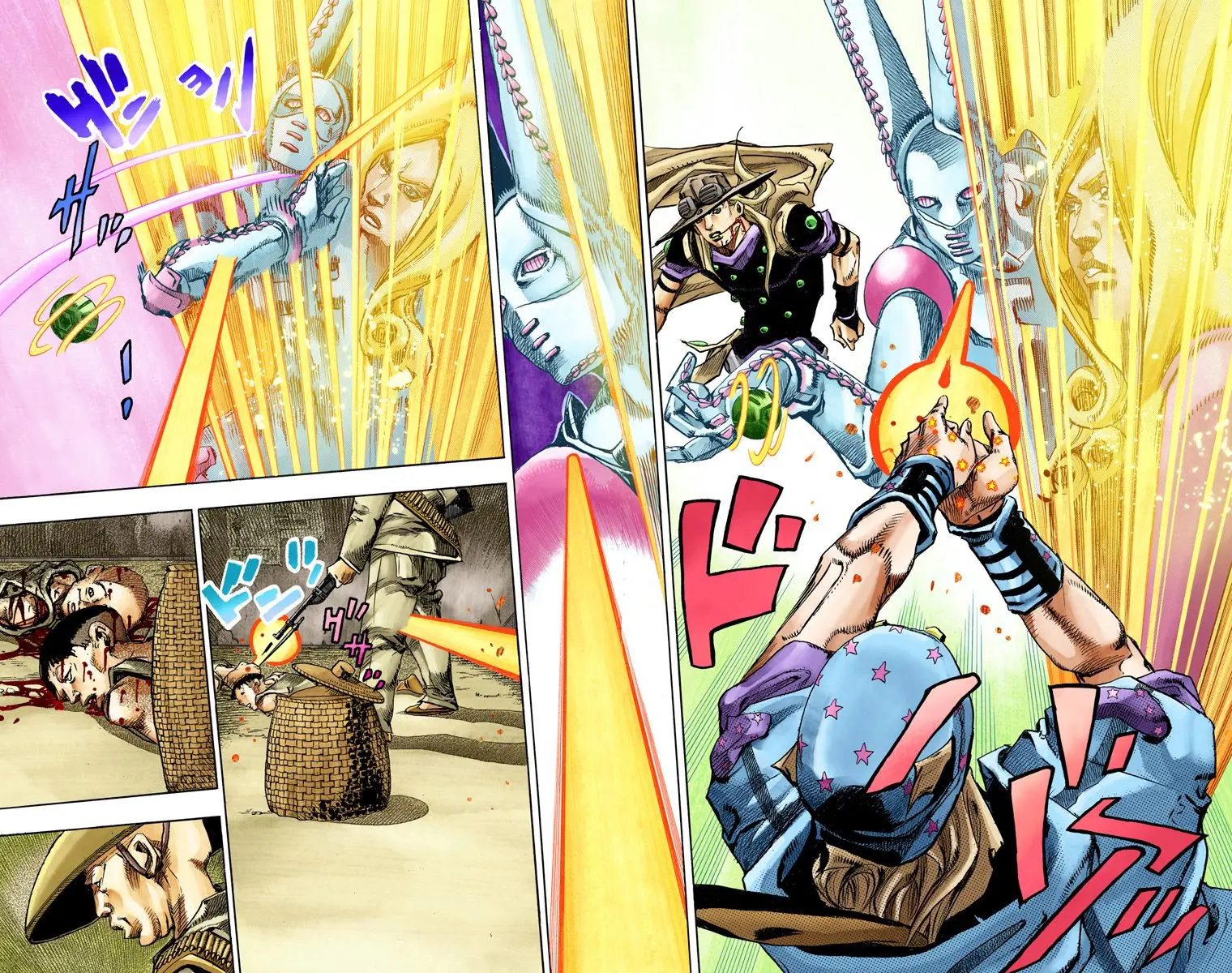 JoJo's Bizarre Adventure Steel Ball Run Colored Manga, chapter 79, page 16