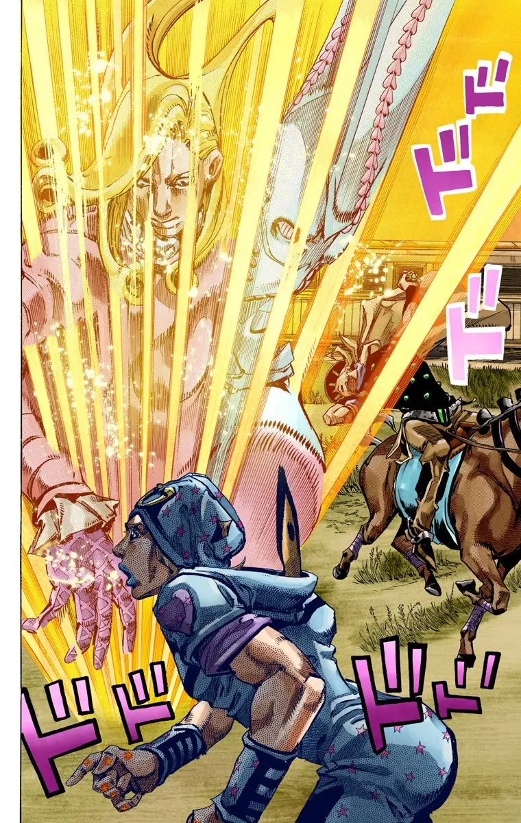 JoJo's Bizarre Adventure Steel Ball Run Colored Manga, chapter 79, page 20