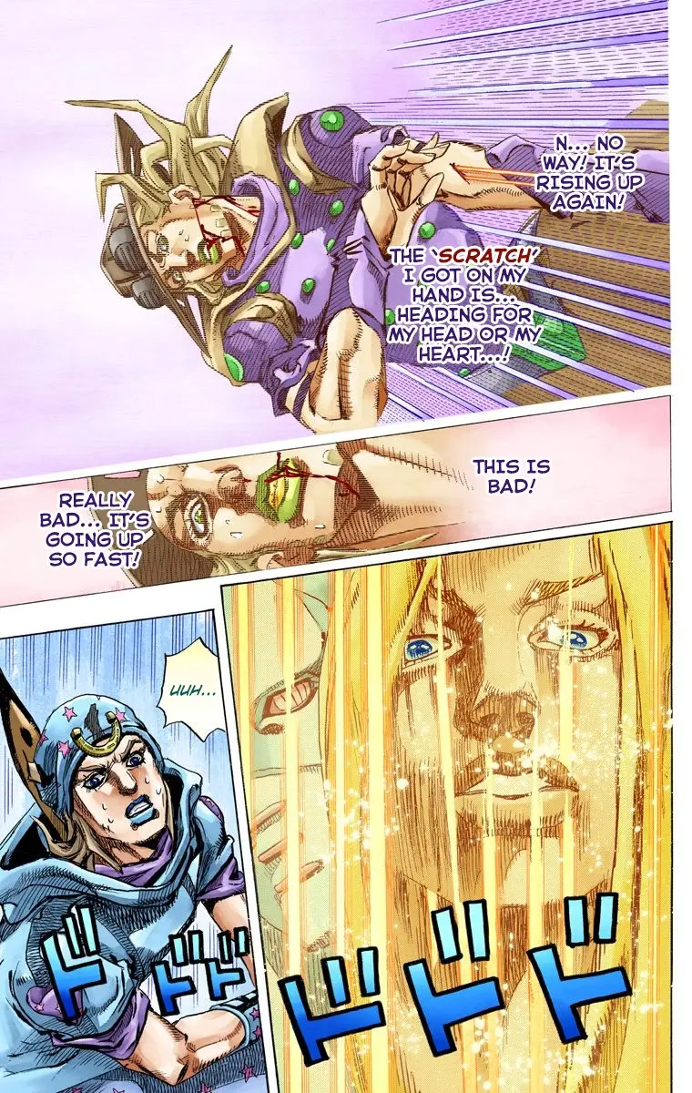 JoJo's Bizarre Adventure Steel Ball Run Colored Manga, chapter 79, page 21