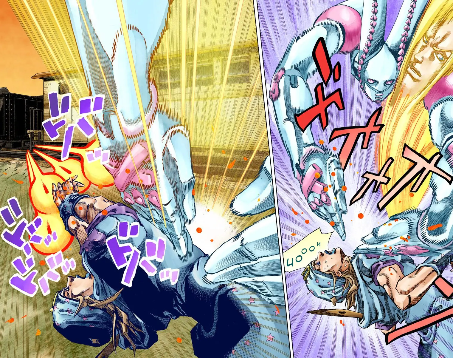 JoJo's Bizarre Adventure Steel Ball Run Colored Manga, chapter 79, page 22