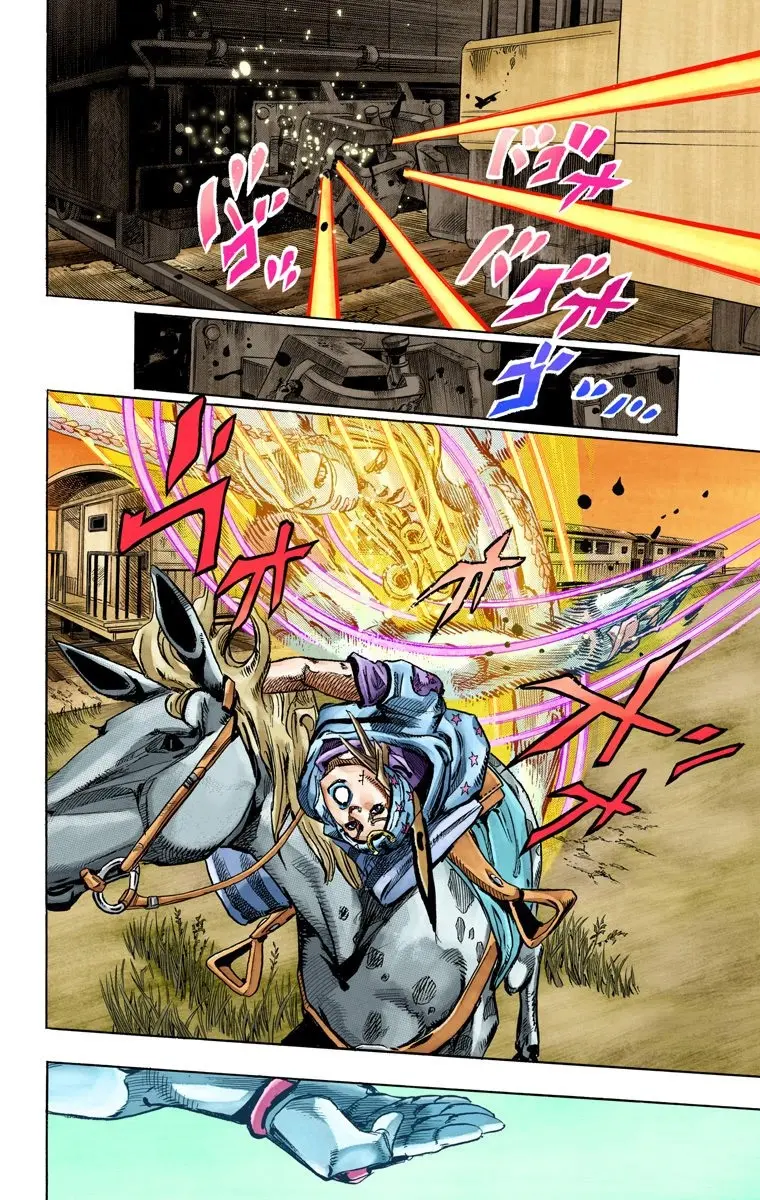 JoJo's Bizarre Adventure Steel Ball Run Colored Manga, chapter 79, page 23