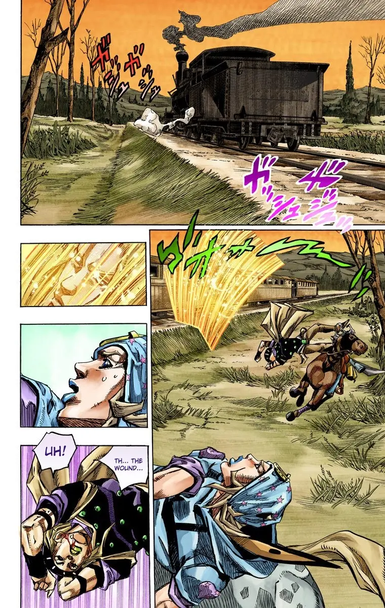 JoJo's Bizarre Adventure Steel Ball Run Colored Manga, chapter 79, page 25