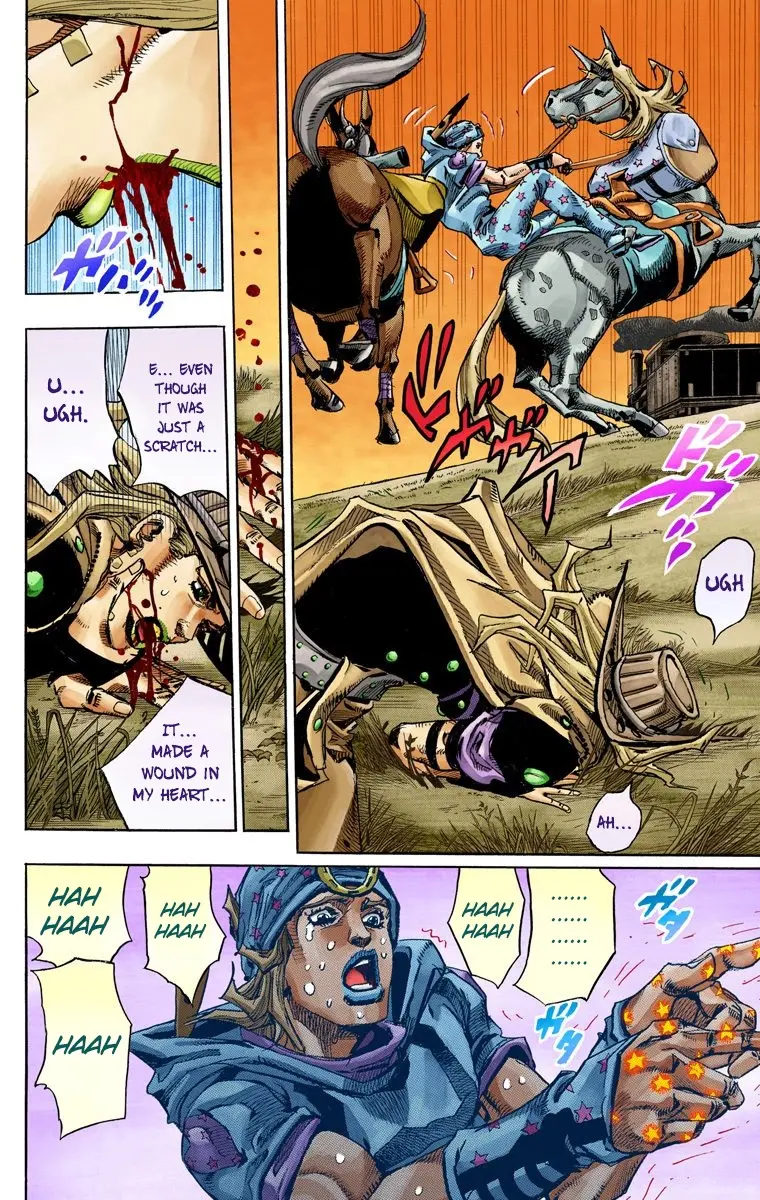 JoJo's Bizarre Adventure Steel Ball Run Colored Manga, chapter 79, page 27
