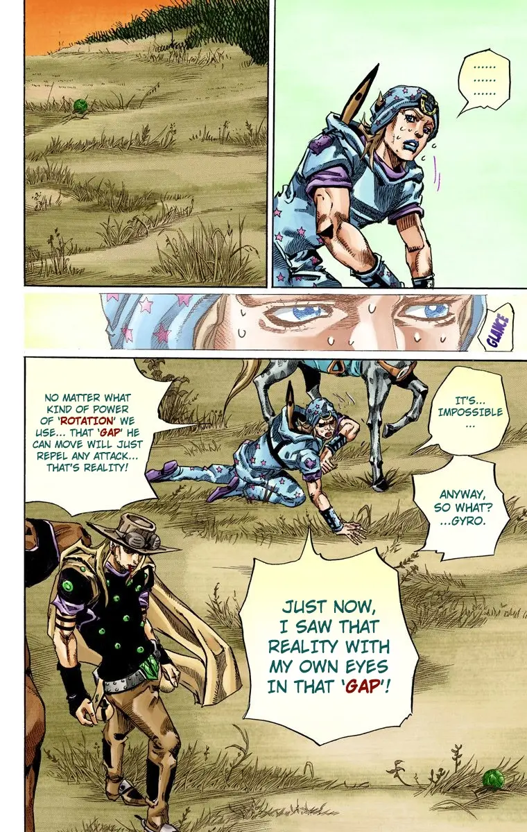 JoJo's Bizarre Adventure Steel Ball Run Colored Manga, chapter 79, page 31